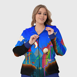 Женский 3D-костюм TERRARIA GAME, цвет: 3D-синий — фото 2