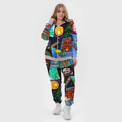 Женский костюм Terraria allpic / 3D-Меланж – фото 4