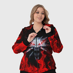 Женский 3D-костюм ВЕДЬМАК, цвет: 3D-черный — фото 2