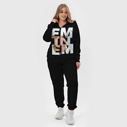 Женский 3D-костюм Eminem, цвет: 3D-черный — фото 2