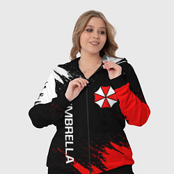 Женский 3D-костюм UMBRELLA CORP, цвет: 3D-черный — фото 2