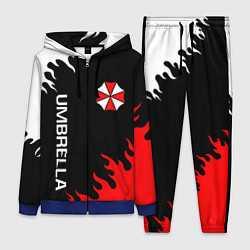 Женский 3D-костюм UMBRELLA CORP, цвет: 3D-синий