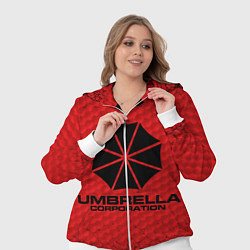 Женский 3D-костюм Umbrella Corporation, цвет: 3D-белый — фото 2