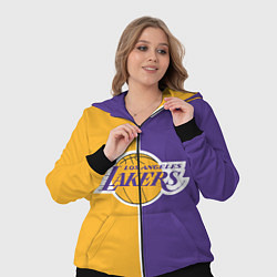 Женский 3D-костюм LA LAKERS, цвет: 3D-черный — фото 2