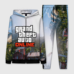 Женский 3D-костюм GTA Online, цвет: 3D-черный