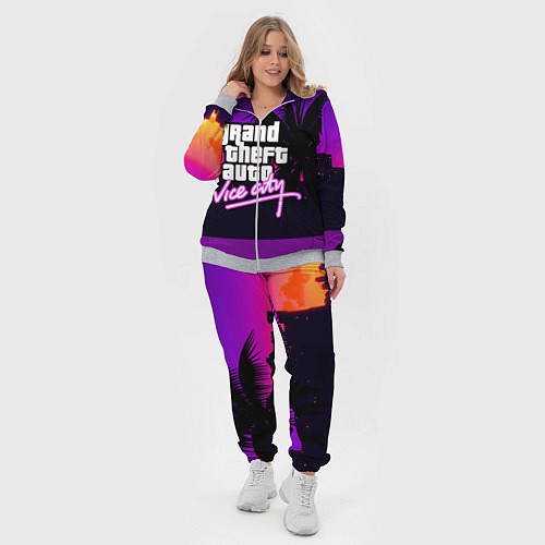 Женский костюм GTA:VICE CITY / 3D-Меланж – фото 4