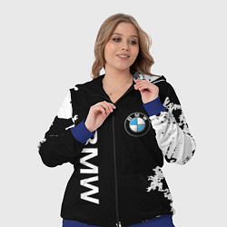 Женский 3D-костюм BMW, цвет: 3D-синий — фото 2