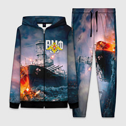 Женский 3D-костюм ВМФ, цвет: 3D-черный