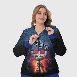 Женский 3D-костюм Judas priest, цвет: 3D-синий — фото 2