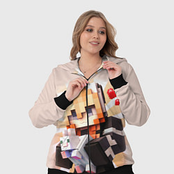 Женский 3D-костюм MINECRAFT, цвет: 3D-черный — фото 2