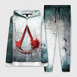 Женский 3D-костюм Assassins Creed, цвет: 3D-белый