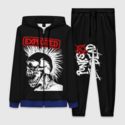 Женский 3D-костюм The Exploited, цвет: 3D-синий