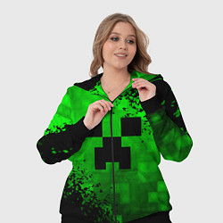 Женский 3D-костюм MINECRAFT, цвет: 3D-черный — фото 2