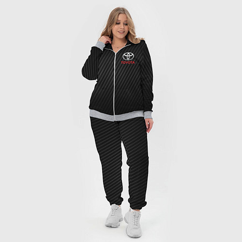 Женский костюм TOYOTA / 3D-Меланж – фото 4