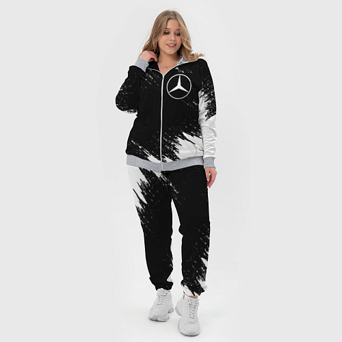 Женский костюм MERCEDES / 3D-Меланж – фото 4