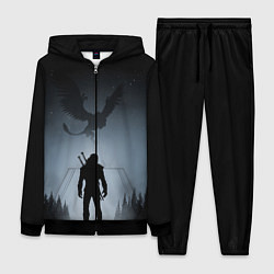 Женский 3D-костюм ВЕДЬМАК, цвет: 3D-черный