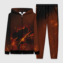 Женский 3D-костюм KIMETSU NO YAIBA, цвет: 3D-черный