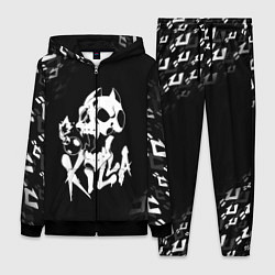 Женский 3D-костюм KILLER QUEEN, цвет: 3D-черный