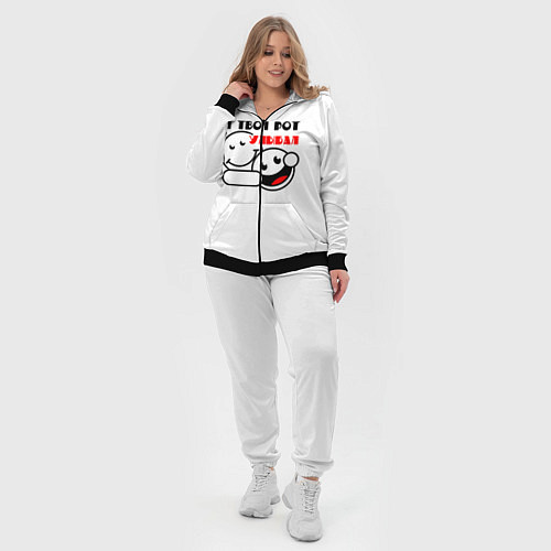 Женский костюм Улыбака / 3D-Черный – фото 4