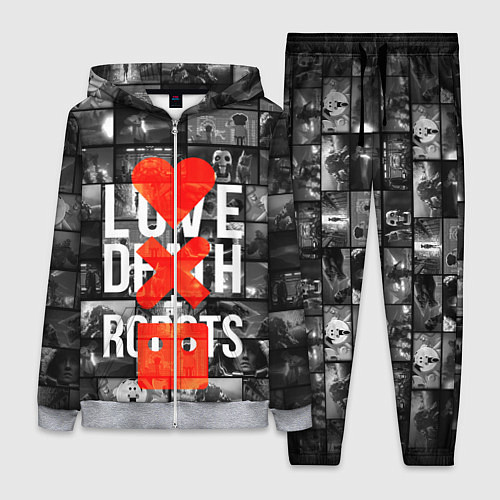 Женский костюм LOVE DEATH ROBOTS LDR / 3D-Меланж – фото 1