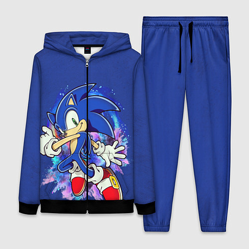 Женский костюм Sonic / 3D-Черный – фото 1