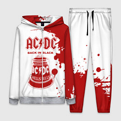 Женский 3D-костюм ACDC Back in Black, цвет: 3D-меланж