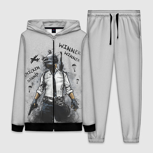 Женский костюм PUBG / 3D-Черный – фото 1