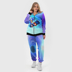 Женский 3D-костюм Соник, цвет: 3D-черный — фото 2