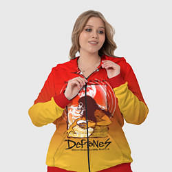 Женский 3D-костюм Deftones Poster, цвет: 3D-красный — фото 2