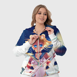 Женский 3D-костюм SAILOR MOON, цвет: 3D-белый — фото 2