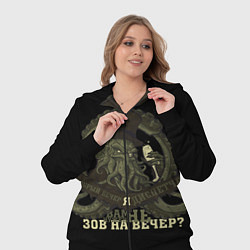 Женский 3D-костюм Cthulhu: зов на вечер?, цвет: 3D-черный — фото 2
