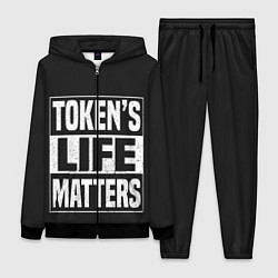 Женский 3D-костюм TOKENS LIFE MATTERS, цвет: 3D-черный