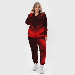 Женский 3D-костюм GEOMETRY STRIPES, цвет: 3D-красный — фото 2