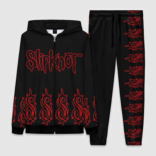 Женский костюм Slipknot 5 / 3D-Черный – фото 1