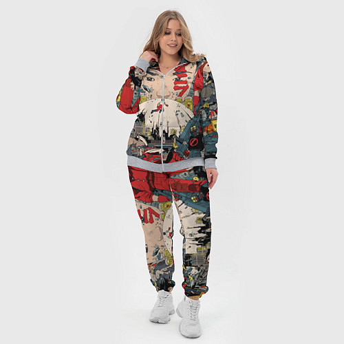 Женский костюм AKIRA / 3D-Меланж – фото 4