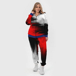 Женский 3D-костюм ПЕРЬЯ, цвет: 3D-синий — фото 2