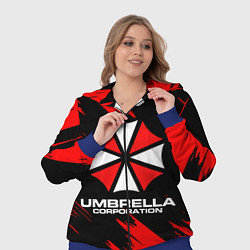Женский 3D-костюм Umbrella Corporation, цвет: 3D-синий — фото 2