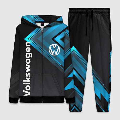 Женский костюм Volkswagen / 3D-Черный – фото 1