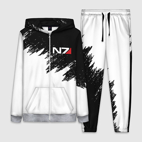 Женский костюм MASS EFFECT N7 / 3D-Меланж – фото 1