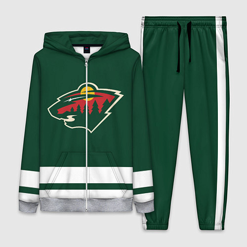 Женский костюм Миннесота Уайлд / 3D-Меланж – фото 1
