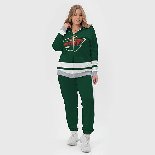 Женский костюм Миннесота Уайлд / 3D-Меланж – фото 4