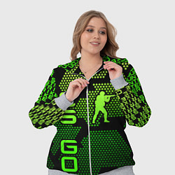 Женский 3D-костюм CS GO Oko, цвет: 3D-меланж — фото 2