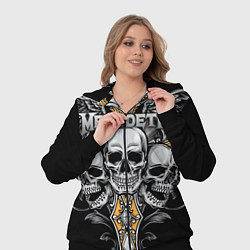 Женский 3D-костюм Megadeth, цвет: 3D-черный — фото 2