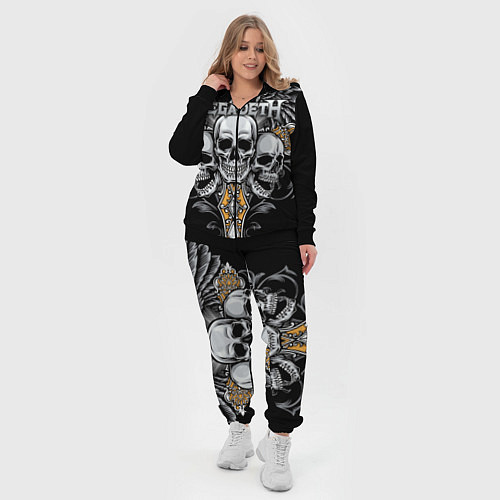 Женский костюм Megadeth / 3D-Черный – фото 4