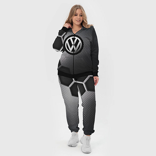 Женский костюм VOLKSWAGEN / 3D-Черный – фото 4