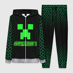 Женский 3D-костюм Minecraft, цвет: 3D-меланж