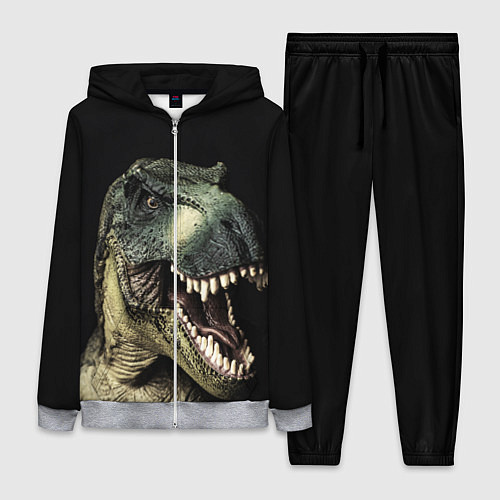 Женский костюм Динозавр T-Rex / 3D-Меланж – фото 1