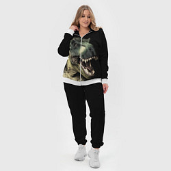 Женский 3D-костюм Динозавр T-Rex, цвет: 3D-белый — фото 2