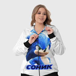 Женский 3D-костюм SONIC, цвет: 3D-черный — фото 2