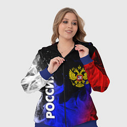 Женский 3D-костюм РОССИЯ, цвет: 3D-синий — фото 2